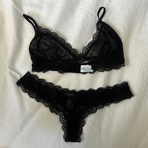 COPY - NWOT Eberjey Bra and Panties set in size S/M